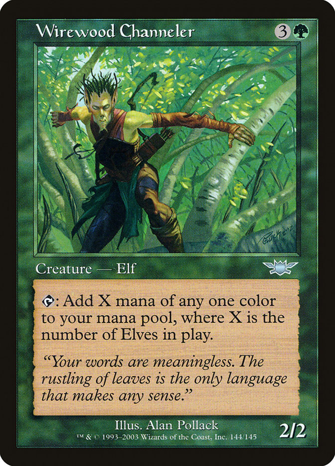 Wirewood Channeler by Alan Pollack #144