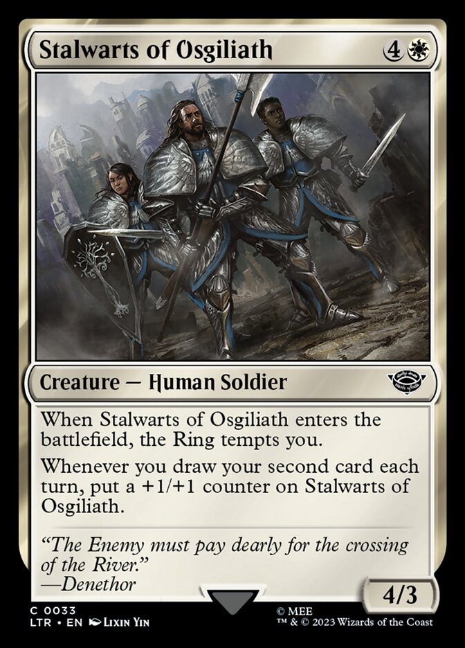 Stalwarts of Osgiliath by Lixin Yin #33