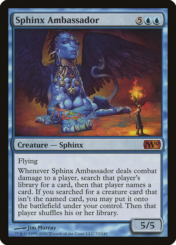 Sphinx Ambassador by Jim Murray #73