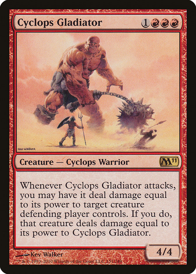 Cyclops Gladiator by Kev Walker #131