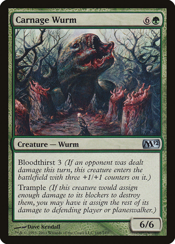 Carnage Wurm by Dave Kendall #168