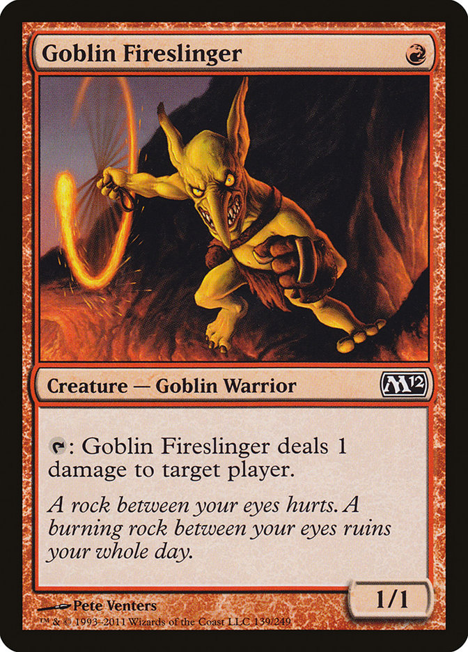 Goblin Fireslinger by Pete Venters #139