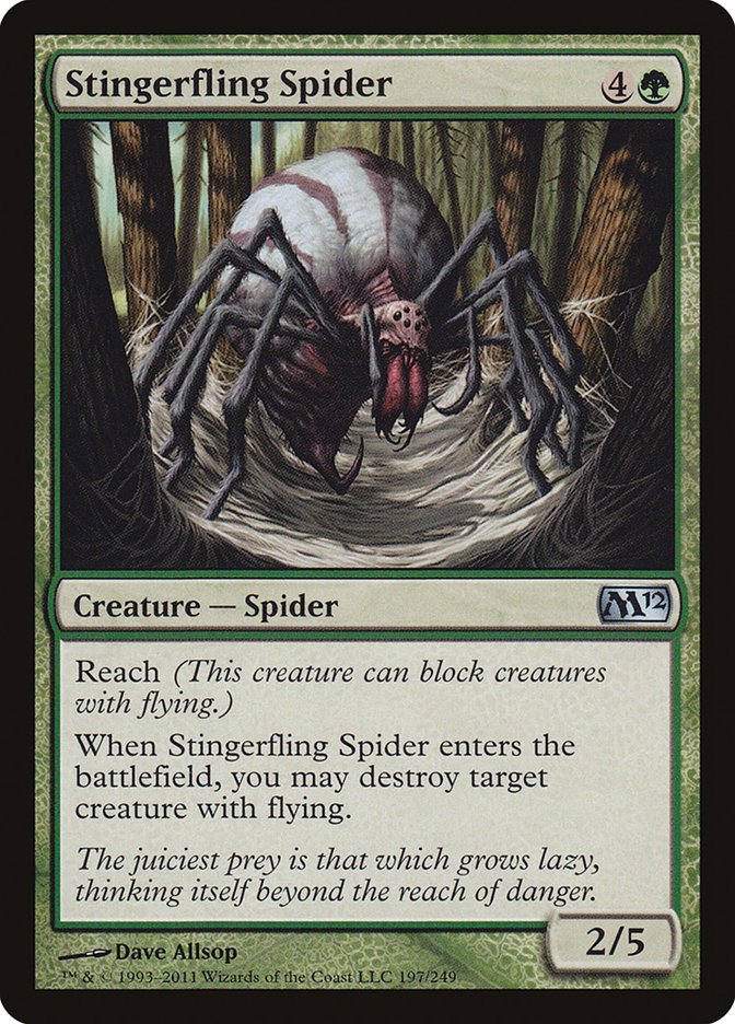 Stingerfling Spider by Dave Allsop #197