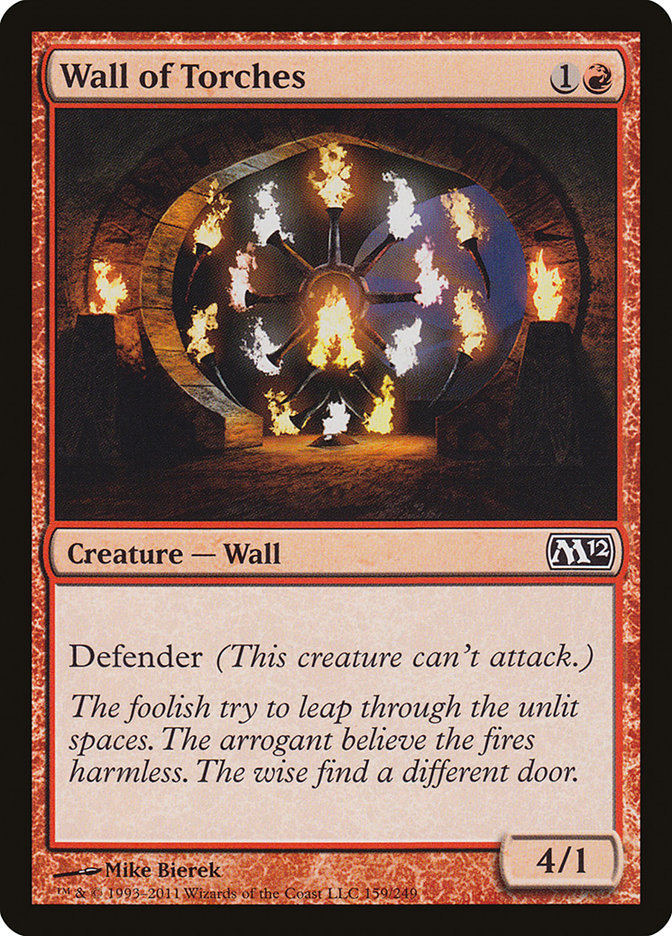 Wall of Torches by Mike Bierek #159