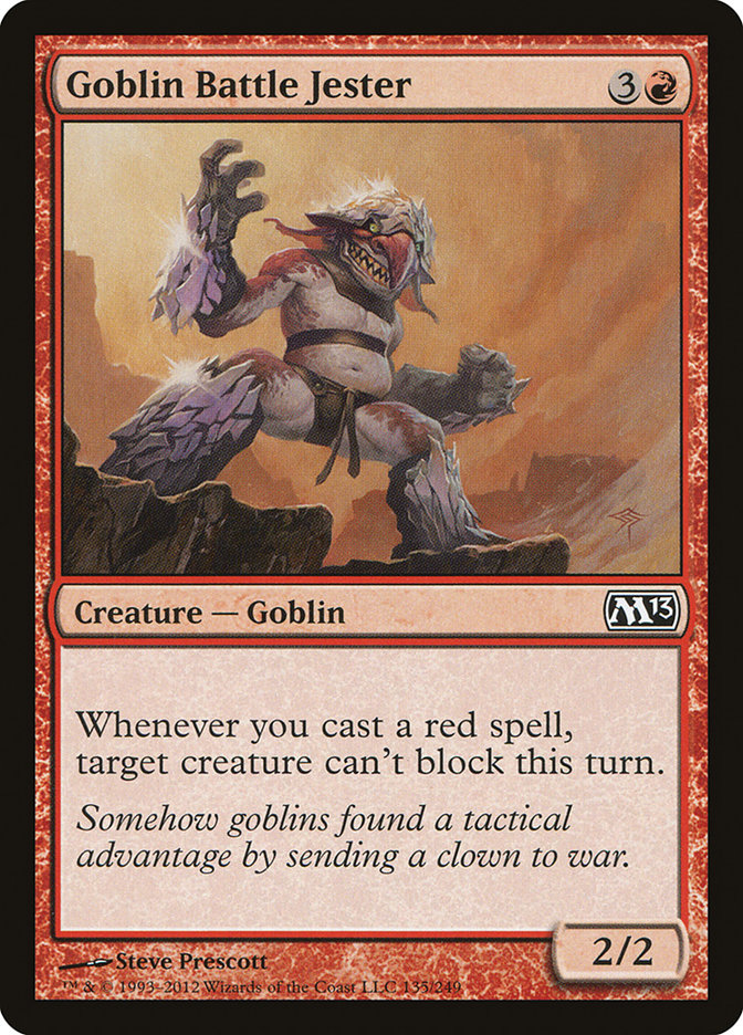 Goblin Battle Jester by Steve Prescott #135