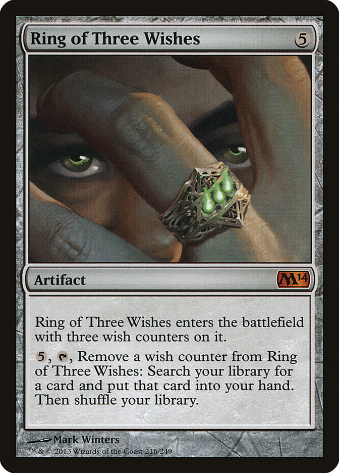 Ring of Three Wishes by Mark Winters #216