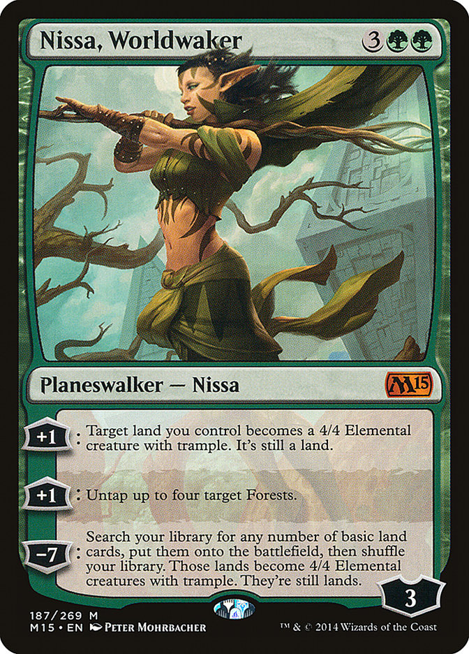 Nissa, Worldwaker by Peter Mohrbacher #187