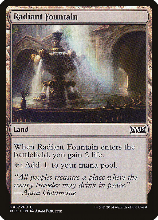 Radiant Fountain by Adam Paquette #245