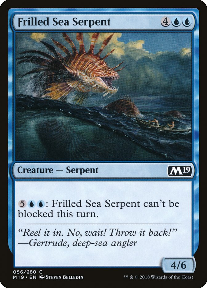 Frilled Sea Serpent by Steven Belledin #56