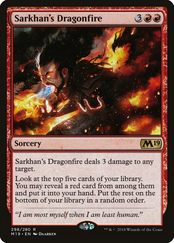 Sarkhan's Dragonfire by Daarken #298