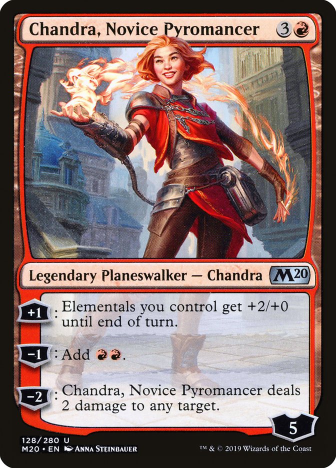 Chandra, Novice Pyromancer by Anna Steinbauer #128