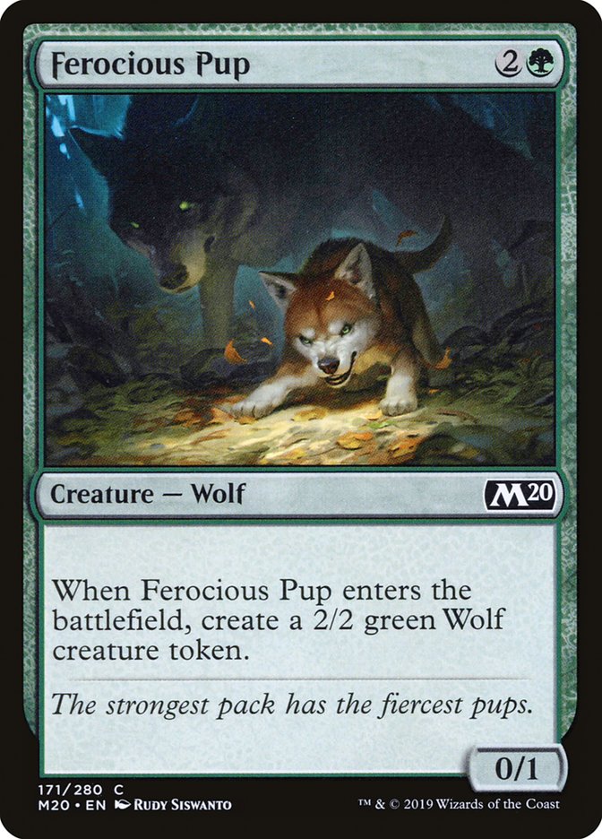 Ferocious Pup by Rudy Siswanto #171