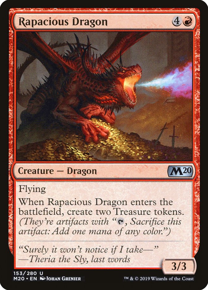 Rapacious Dragon by Johan Grenier #153