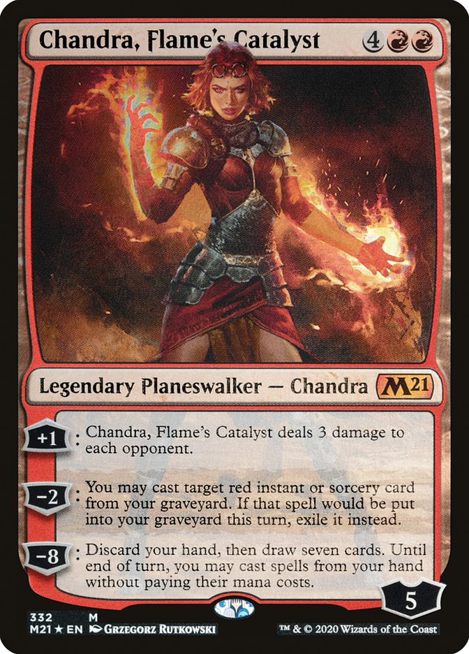 Chandra, Flame's Catalyst by Grzegorz Rutkowski #332