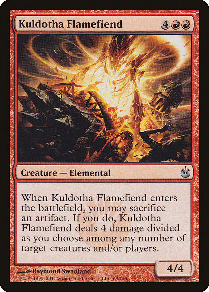 Kuldotha Flamefiend by Raymond Swanland #69