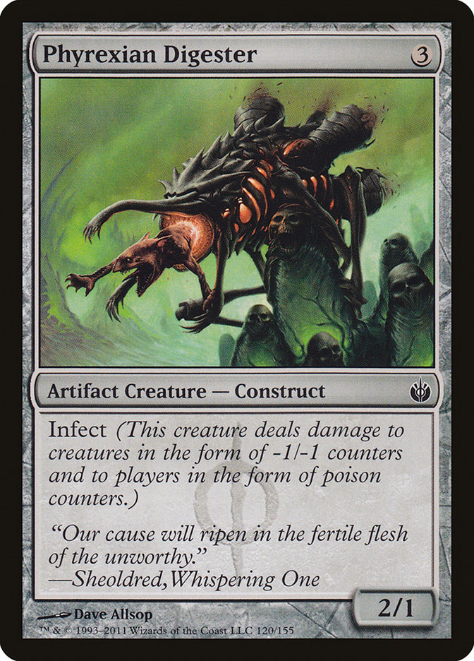 Phyrexian Digester by Dave Allsop #120