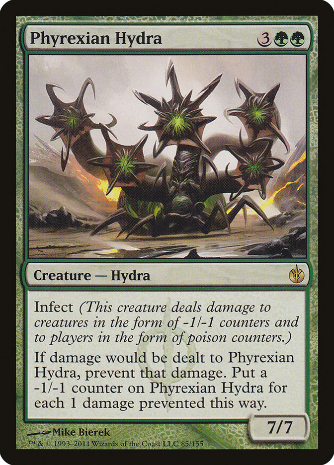 Phyrexian Hydra by Mike Bierek #85