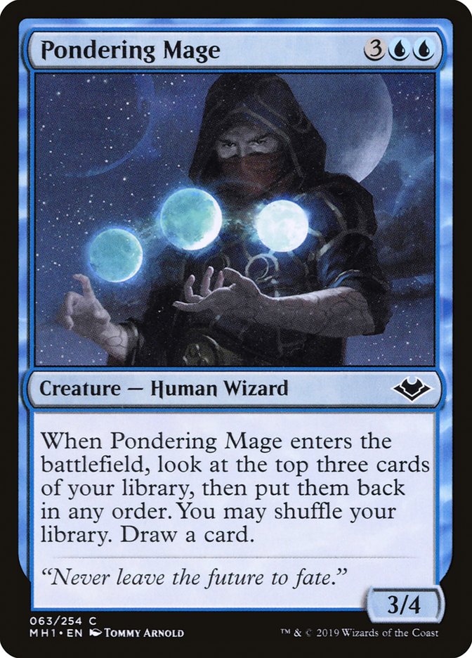 Pondering Mage by Tommy Arnold #63
