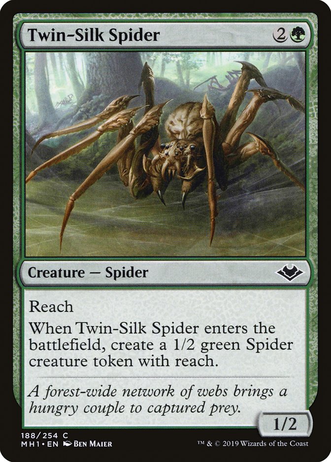 Twin-Silk Spider by Ben Maier #188