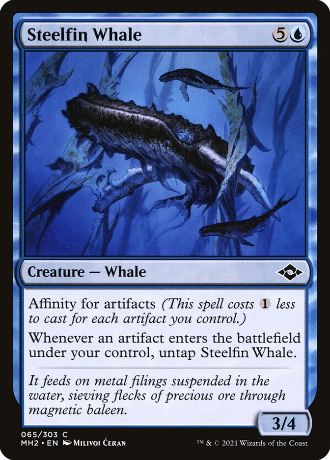 Steelfin Whale by Milivoj Ćeran #65