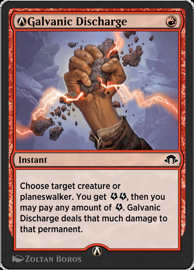 A-Galvanic Discharge by Zoltan Boros #A-122