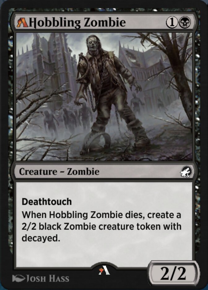 A-Hobbling Zombie