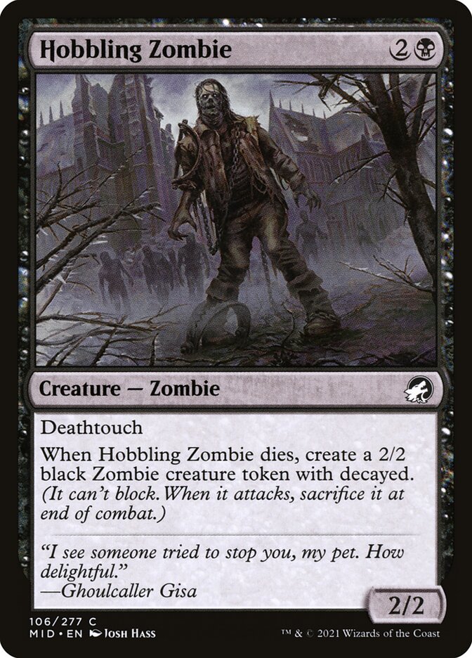 Hobbling Zombie by Josh Hass #106