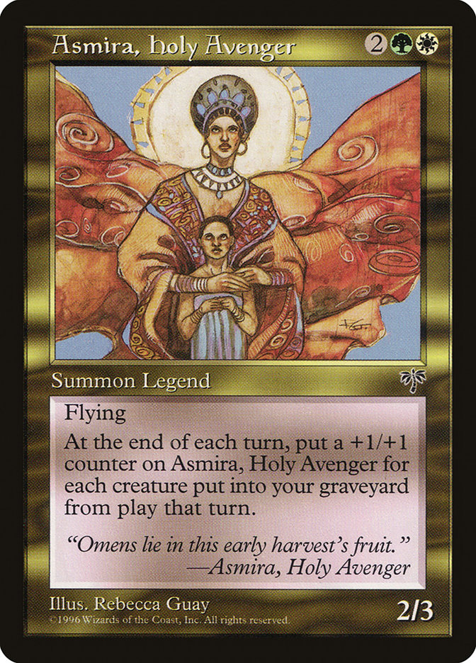 Asmira, Holy Avenger by Rebecca Guay #256