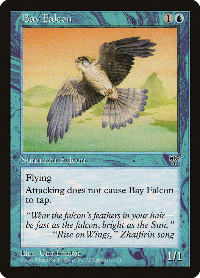 Bay Falcon by Una Fricker #54