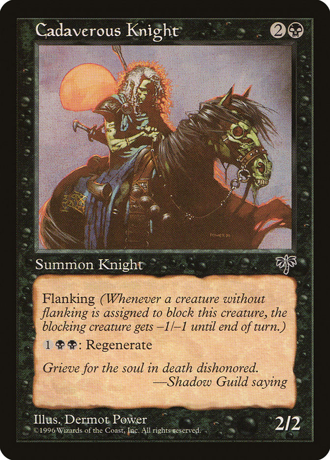 Cadaverous Knight by Dermot Power #110