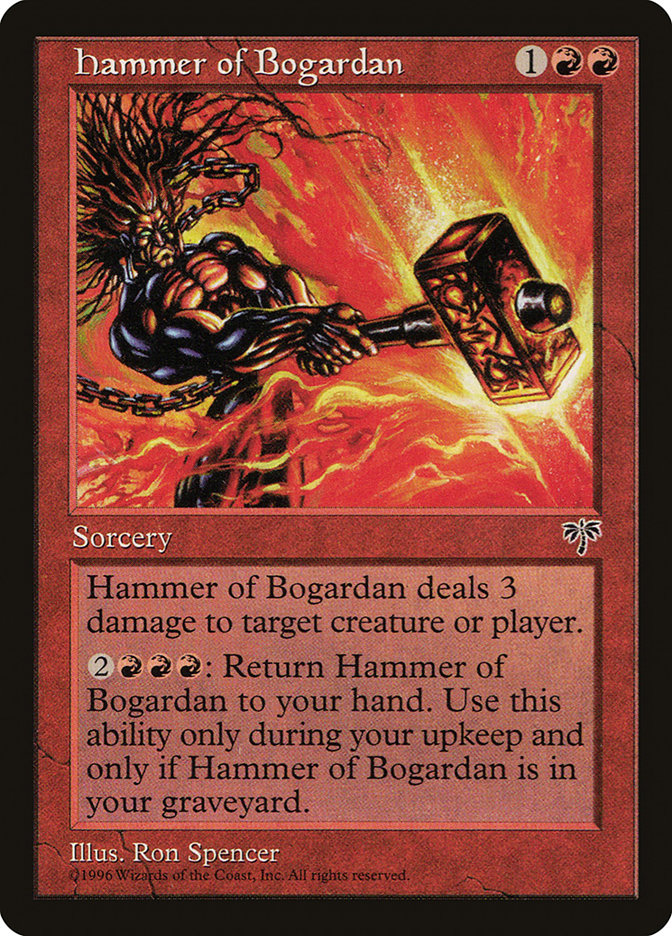 Hammer of Bogardan by Ron Spencer #181