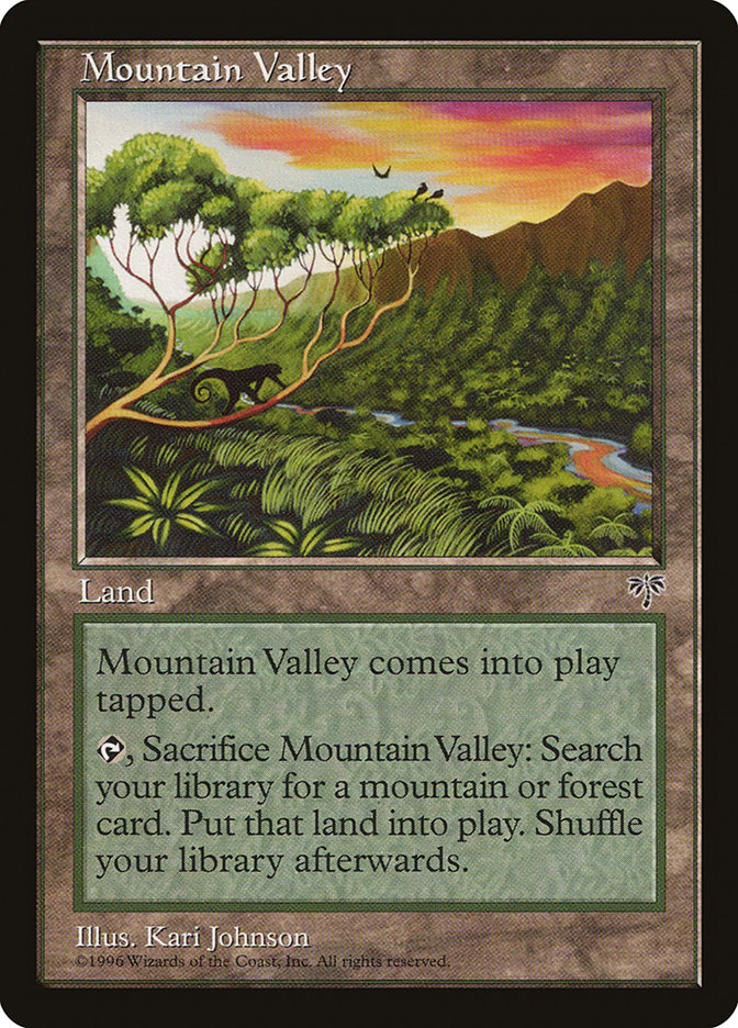Mountain Valley by Kari Johnson #328