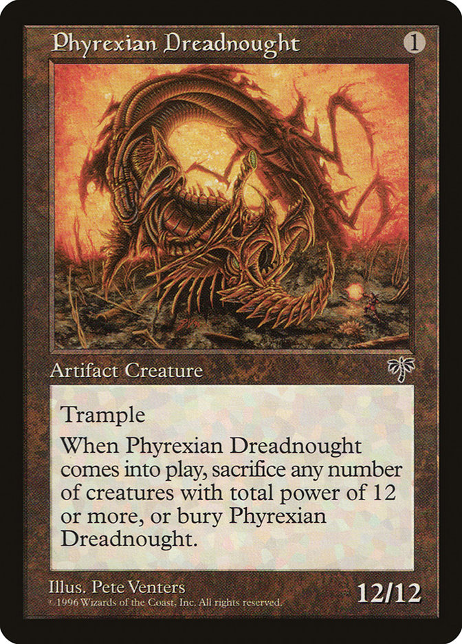 Phyrexian Dreadnought by Pete Venters #315