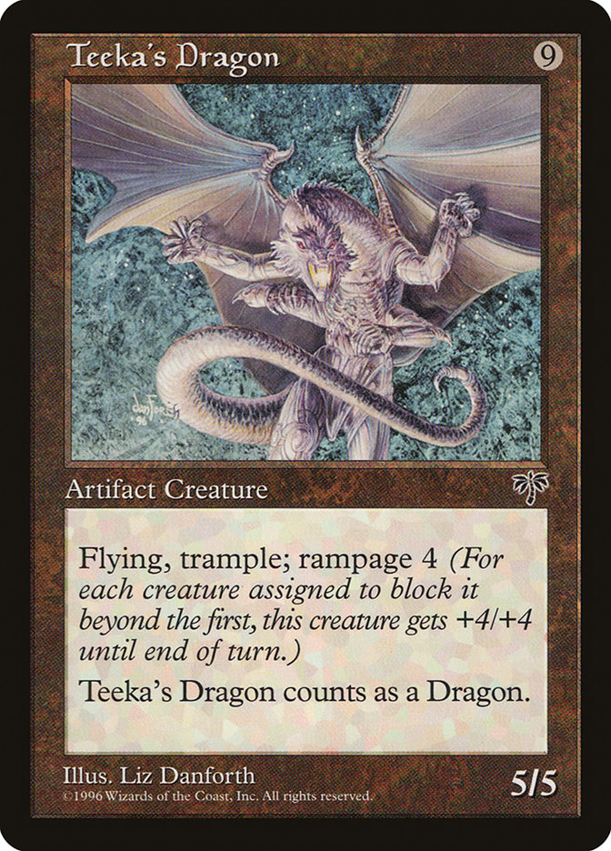 Teeka's Dragon by Liz Danforth #320