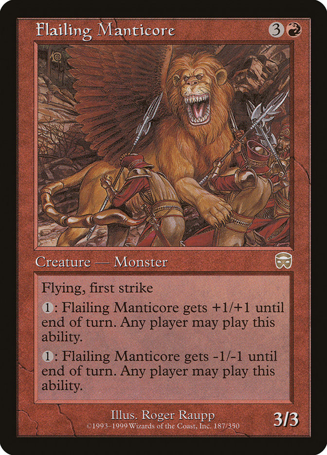 Flailing Manticore by Roger Raupp #187