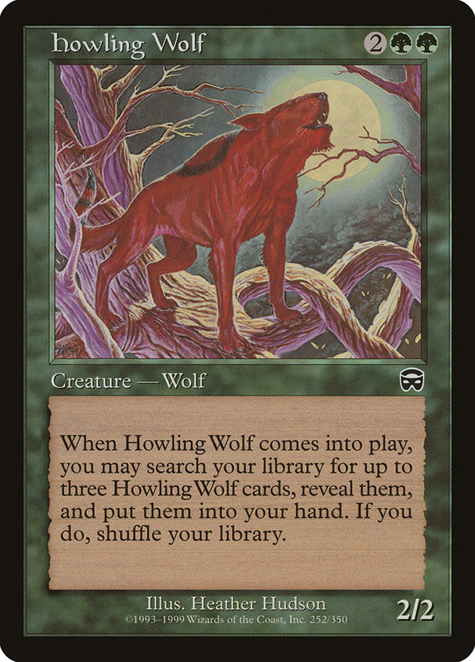 Howling Wolf by Heather Hudson #252