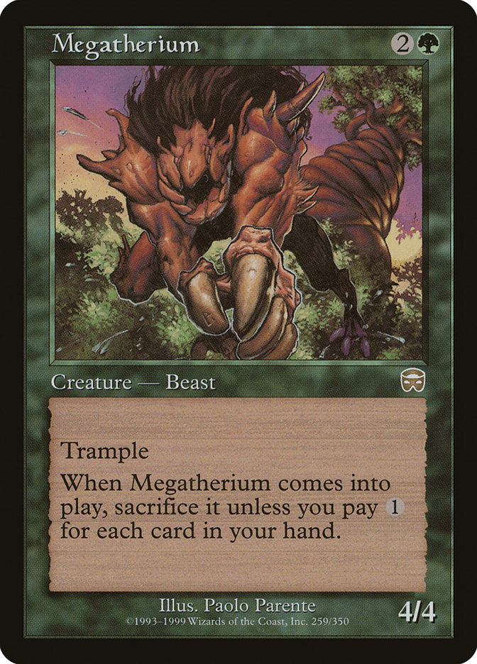 Megatherium by Paolo Parente #259