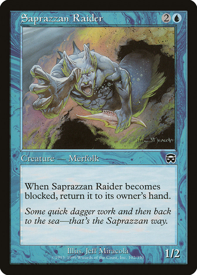 Saprazzan Raider by Jeff Miracola #102