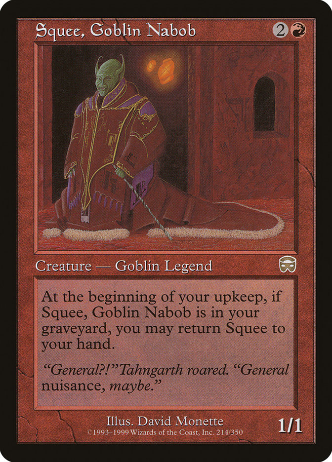 Squee, Goblin Nabob by David Monette #214