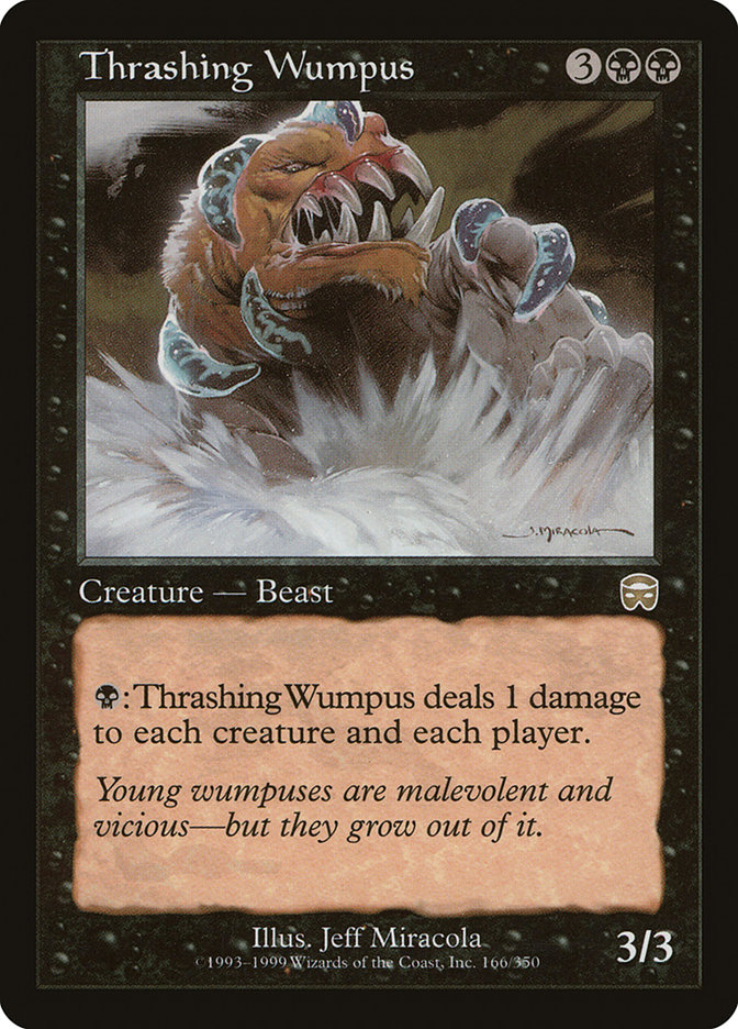 Thrashing Wumpus by Jeff Miracola #166