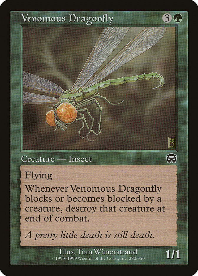 Venomous Dragonfly by Tom Wänerstrand #282