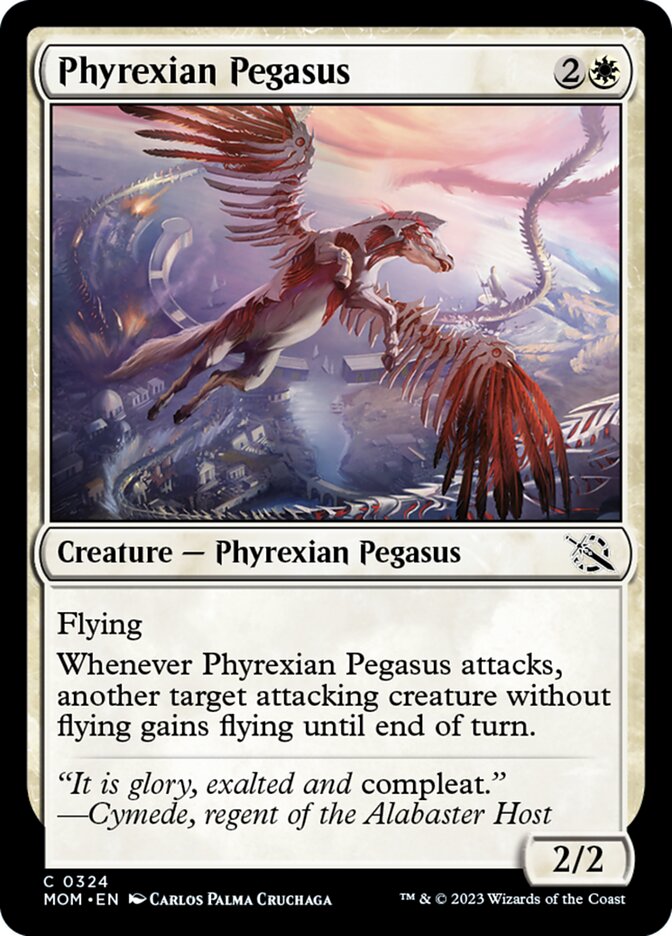 Phyrexian Pegasus by Carlos Palma Cruchaga #324