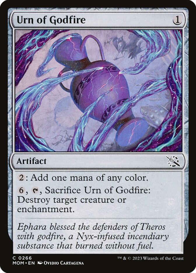 Urn of Godfire by Ovidio Cartagena #266