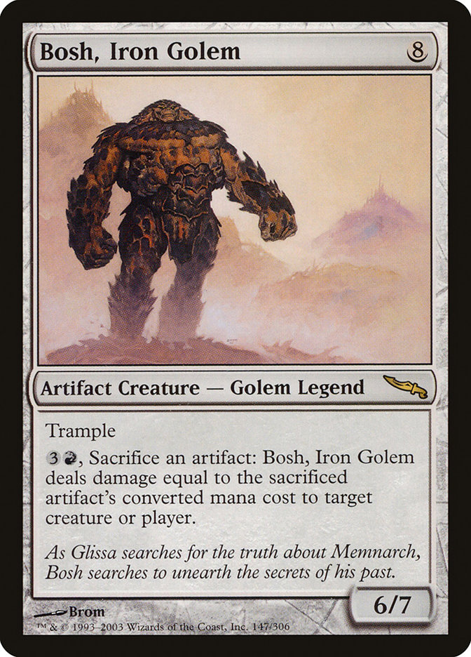 Bosh, Iron Golem by Brom #147