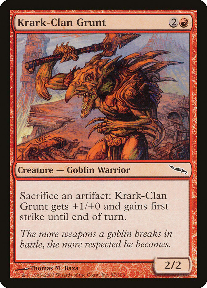 Krark-Clan Grunt by Thomas M. Baxa #97