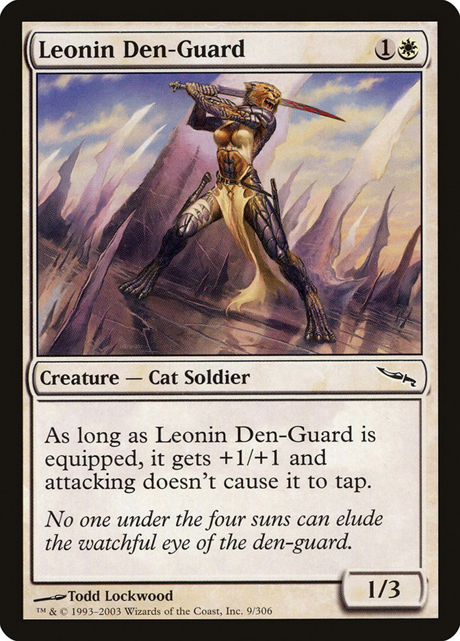 Leonin Den-Guard by Todd Lockwood #9