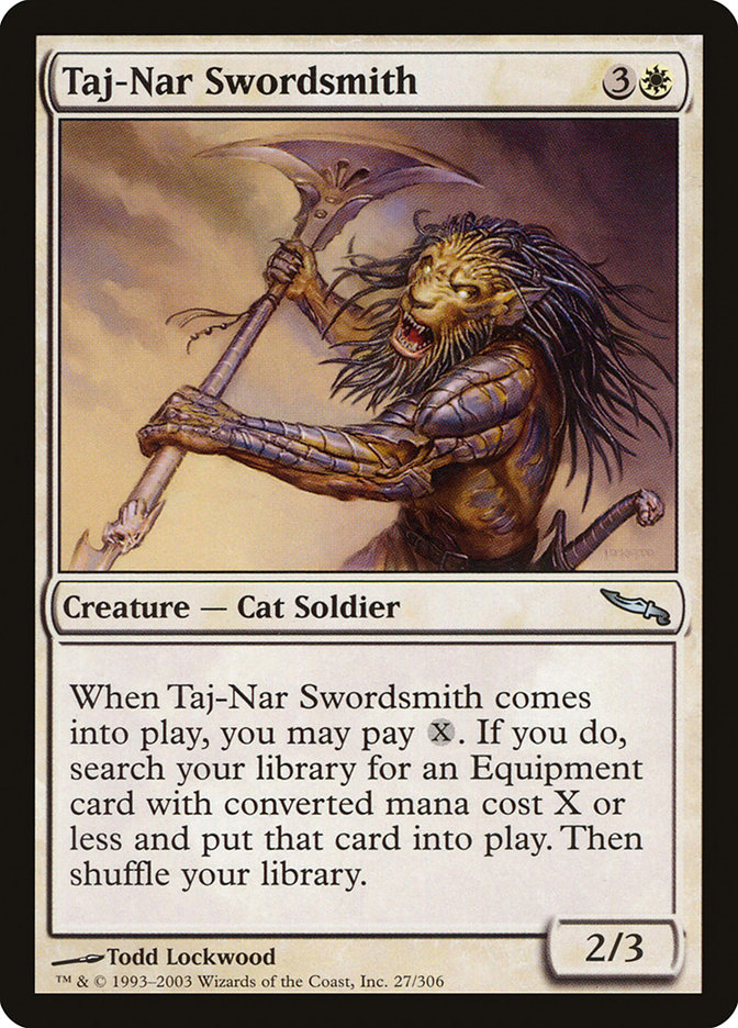 Taj-Nar Swordsmith by Todd Lockwood #27