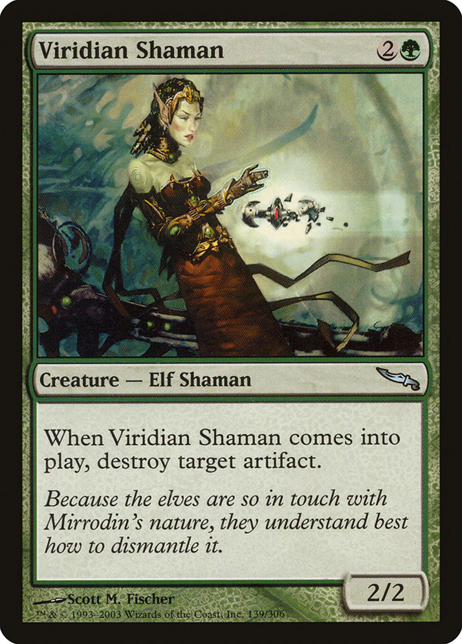 Viridian Shaman by Scott M. Fischer #139