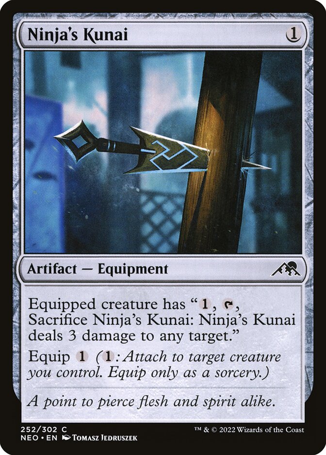Ninja's Kunai by Tomasz Jedruszek #252