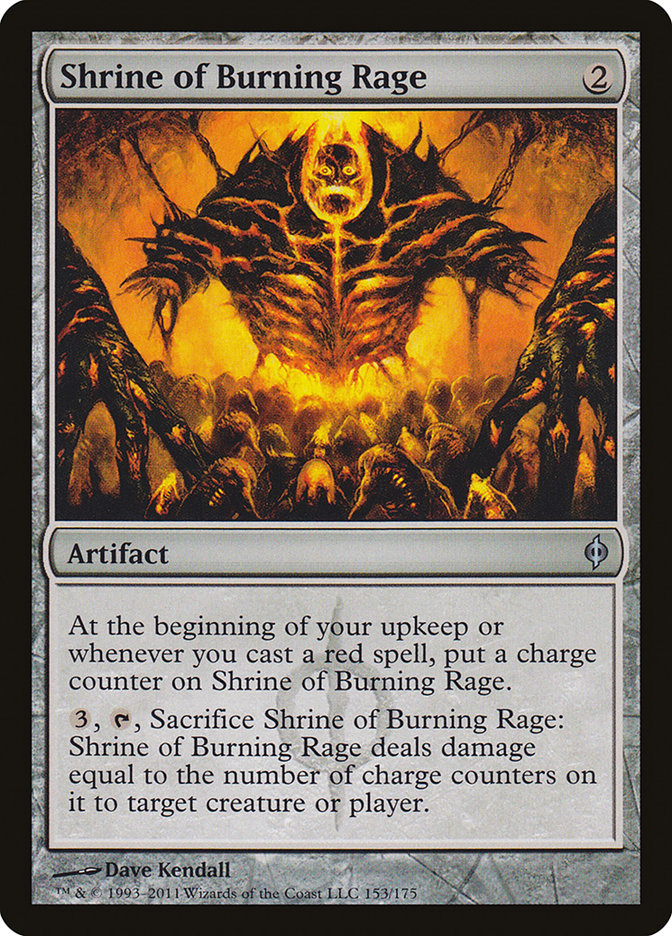 Shrine of Burning Rage by Dave Kendall #153